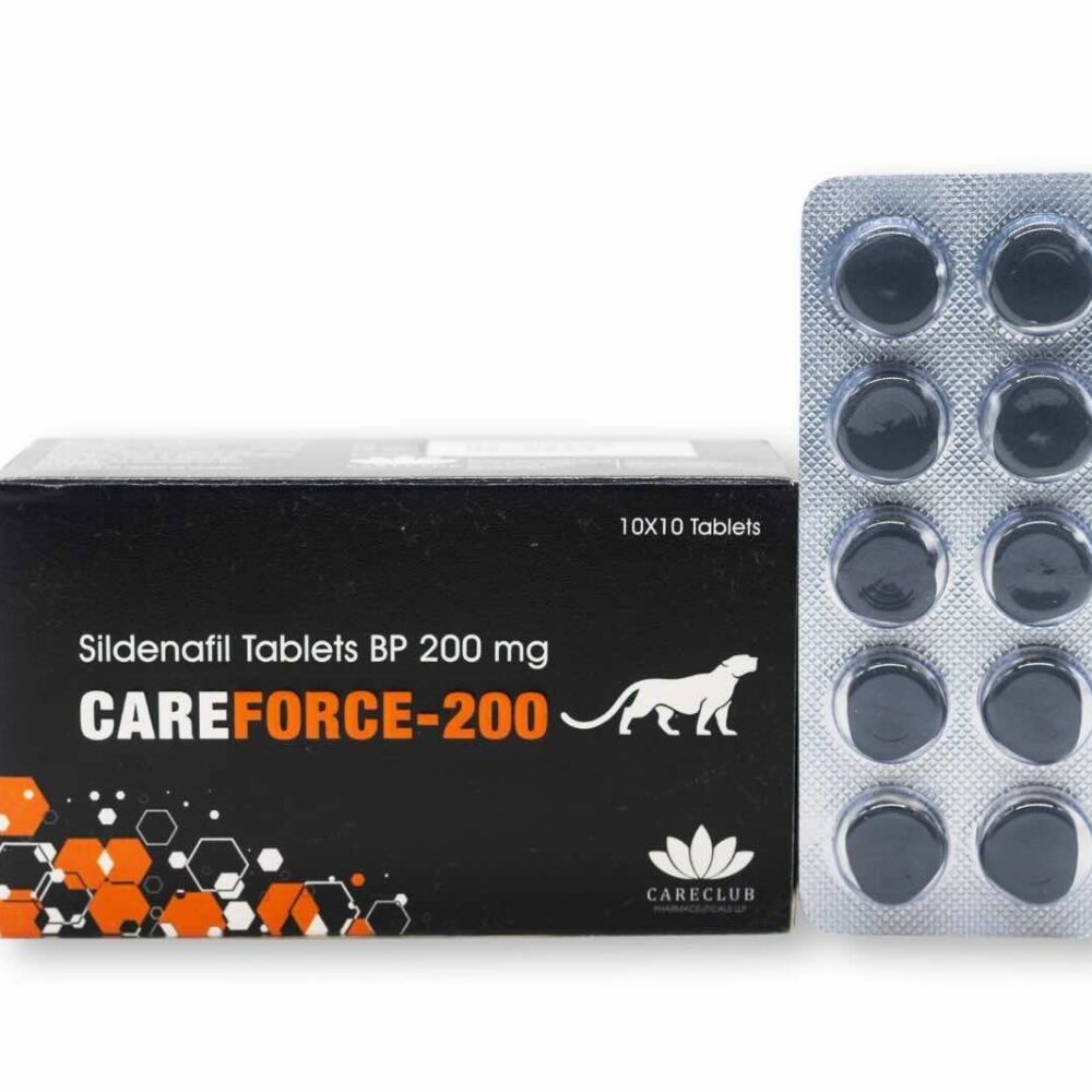 Doosje Careforce 200 mg met striptabletten