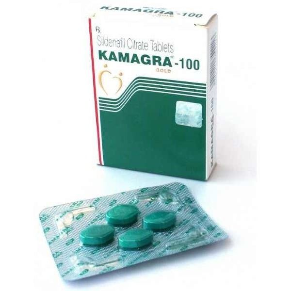 Doosje Kamagra 100 mg met striptabletten