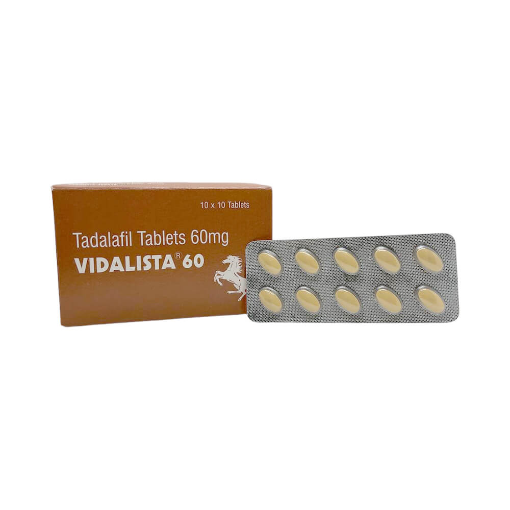 Doosje Vidalista 60 mg met striptabletten